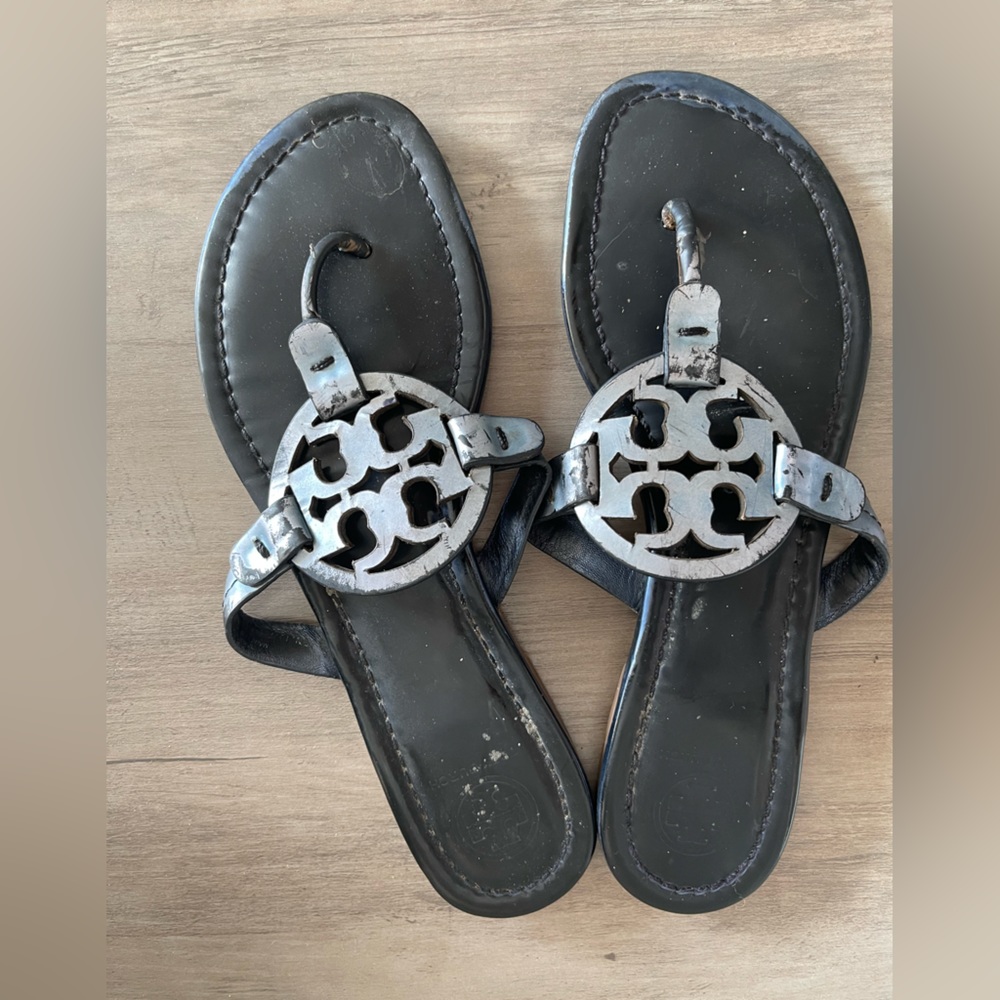 Tory Burch Women's Miller Slippers in Size 8